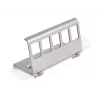 Delock DIN-liini kinnitusklamber 5 modulaarse sisestuse jaoks, hall 88141