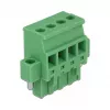 DELOCK DIN-liistu klemmiploki komplekt 4-kontaktiline kruvilukustusega, 800 V, 32 A, hall