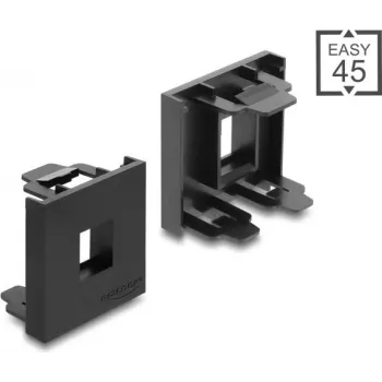 Delock Easy 45 Keystone mooduli hoidik 45 x 45 mm must 81669