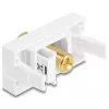 Delock Easy 45 moodul klemmliistalt keermestatud pesale punane valge (90901)