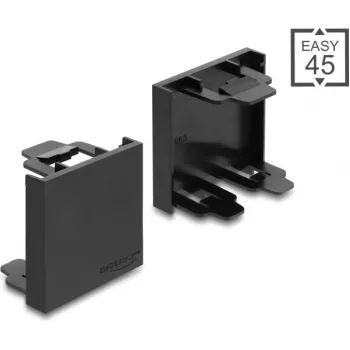 Delock Easy 45 moodulpime 45 x 45 mm must (81670)