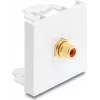 Delock Easy 45 moodul RCA emane RCA emasele kullatud punane/valge (91818)