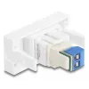 Delock Easy 45 moodul klemmliist valge (90912)