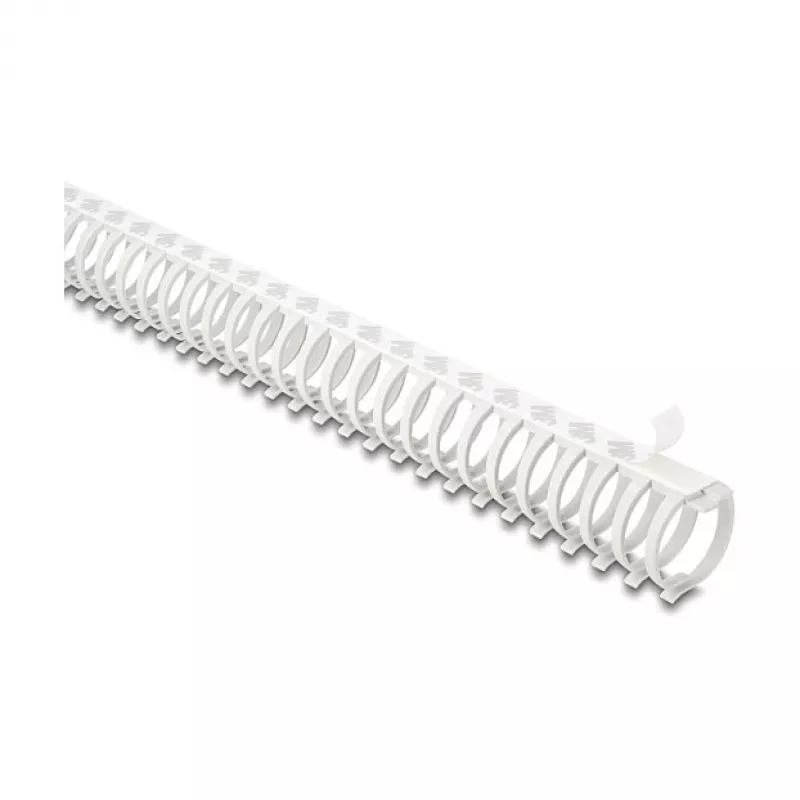 Delock painduv kaablirenn isekleepuv kruvitav 34 x 35 mm - pikkus 50 cm hall