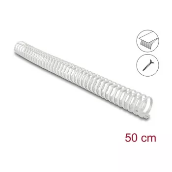 Delock Painduv isekleepuv kruvitav kaablikanal 45 x 46 mm - pikkus 50 cm hall