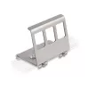 Delock Keystone metallhoidik 3 porti DIN-liinile (88139)