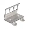 Delock Keystone metallhoidik 3 porti DIN-liinile (88139)
