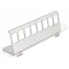 Delock Keystone metallhoidik 8-porti DIN-liinile (90657)