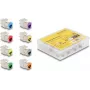 Delock Keystone moodul RJ-45 emane LSA emane STP CAT 6a, 8-pakk (hall, sinine, kollane, punane, roheline, oranž, violetne, neoonkollane) 87896