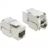 Delock Keystone moodul RJ45 emane LSA Cat.6A STP