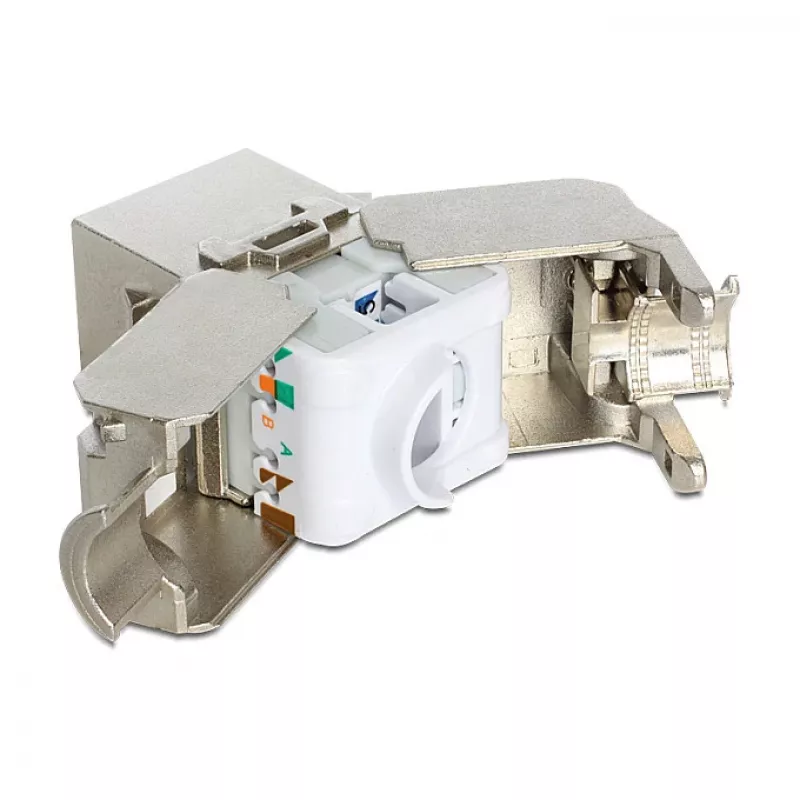 Delock Keystone moodul RJ45 emane LSA Cat.6A STP