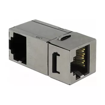 Delock Keystone moodul RJ45 emane - RJ45 emane Cat.6 STP 90° 86371