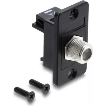 Delock paneelipaigaldus F emane - F emane adapter must 91188