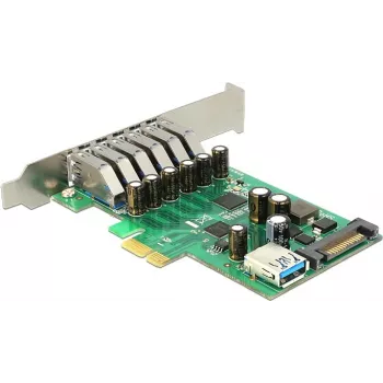 Delock PCI Express x1 kaart 6 x välisele + 1 x sisemisele USB 3.0-le