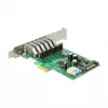 Delock PCI Express x1 kaart 6 x välisele + 1 x sisemisele USB 3.0-le