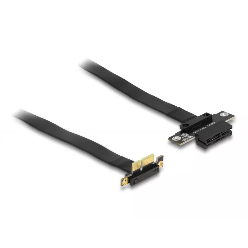 Delock PCI Express x1 riser-kaart 90° nurga all oleva pistikuga ja 60 cm kaabliga
