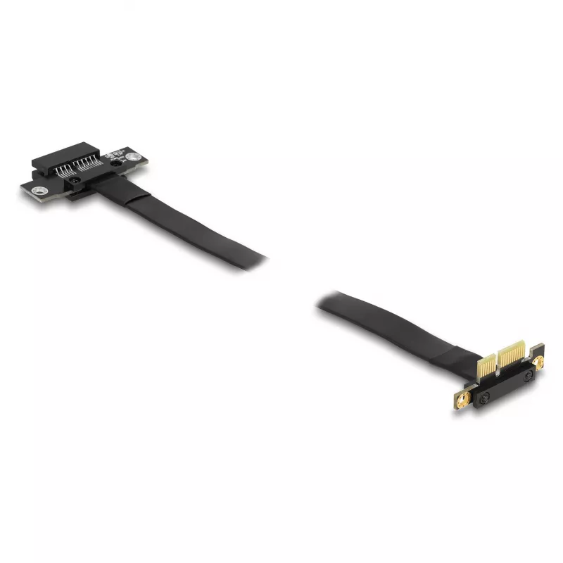 Delock PCI Express x1 riser-kaart 90° nurga all oleva pistikuga ja 60 cm kaabliga
