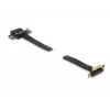 Delock PCI Express x1 riser-kaart 90° nurga all oleva pistikuga ja 60 cm kaabliga