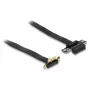 Delock PCI Express x1 riser-kaart 90° nurga all oleva pistikuga ja 60 cm kaabliga
