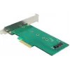 Delock PCI Express x4 kaart 1 x sisemisele NVMe M.2 Key M 110 mm - Low Profile vormitegur