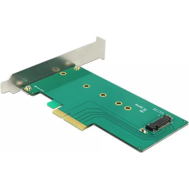 Delock PCI Express x4 kaart 1 x sisemisele NVMe M.2 Key M 110 mm - Low Profile vormitegur