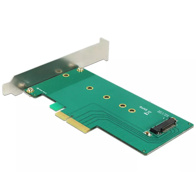 Delock PCI Express x4 kaart 1 x sisemisele NVMe M.2 Key M 110 mm - Low Profile vormitegur