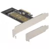 Delock PCI Express x4 kaart 1 x sisemisele NVMe M.2 Key M 80 mm - madala profiiliga vormitegur 90047