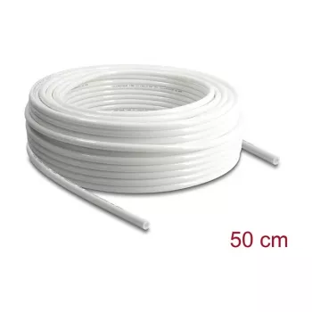 Delock Pneumaatiline voolik 10 x 6.5 mm PU 50 m rull valge