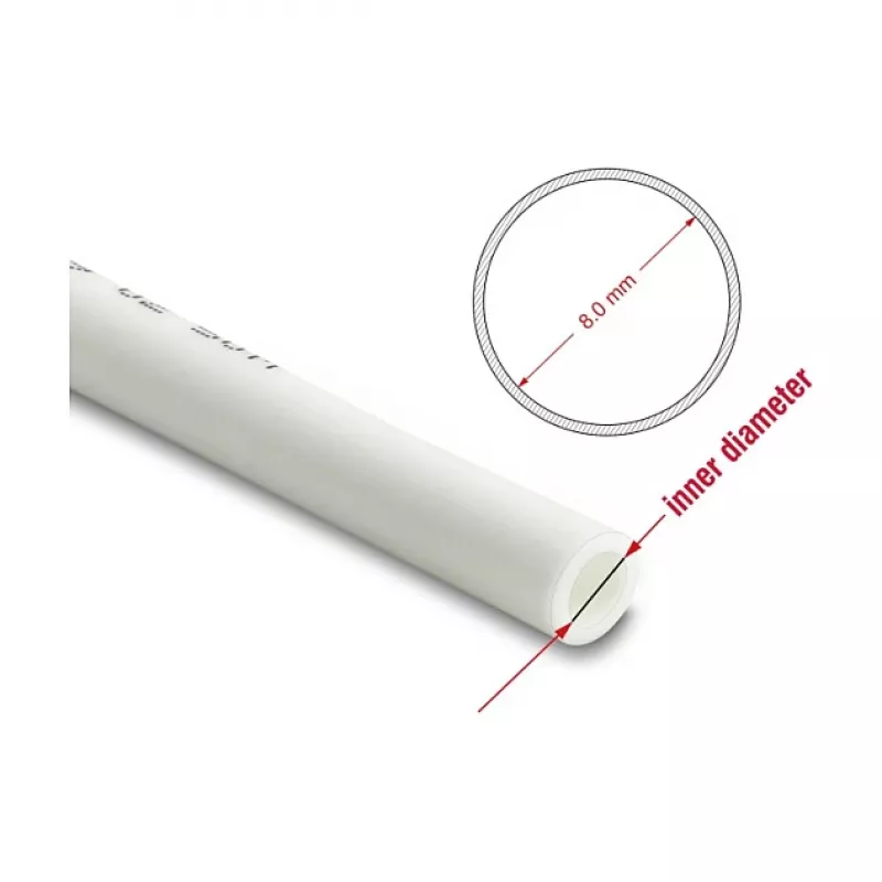 DELOCK Pneumaatiline voolik 12 x 8 mm 50 m rull valge
