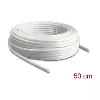 DELOCK Pneumaatiline voolik 12 x 8 mm 50 m rull valge