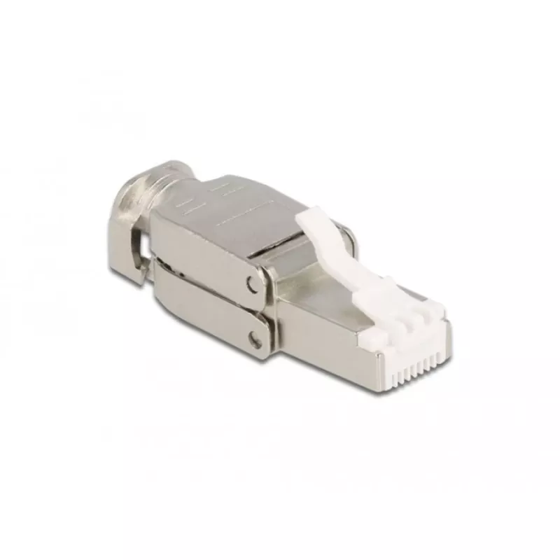 Delock RJ45 pistik Cat.6A STP tööriistavaba kohapealne montaaž 86927