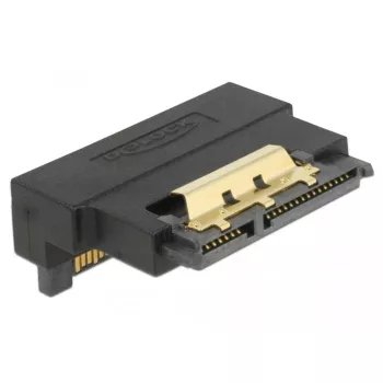 Delock SATA 22-piniline emane-isane adapter lukuga – nurga all allapoole