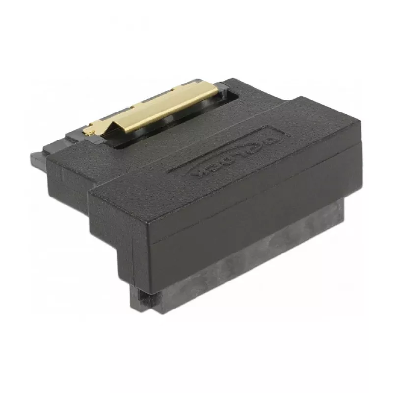 Delock SATA 22-piniline emane-isane adapter lukuga – nurga all allapoole