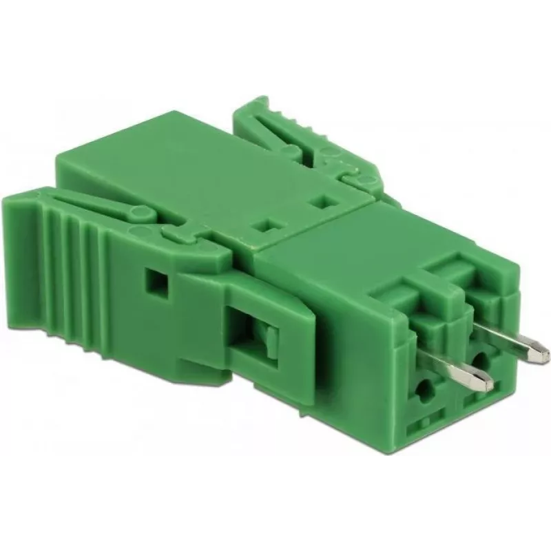 Delock klemmliistude komplekt trükkplaadile 2-pin 3,81 mm sammuga vertikaalne (65968)