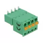 Delock klemmliistu komplekt PCB-le 4 kontaktiga 5,08 mm sammuga horisontaalne 66506