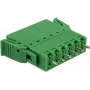 Delock klemmliistude komplekt trükkplaadile 6-pin 3,81 mm sammuga vertikaalne (65972)