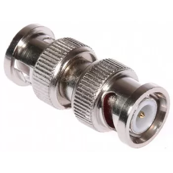 DELTA BNC isane BNC-isane sirge sidur-adapter, 75 oomi, nikkeldatud messing, PTFE-isolaator
