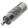DELTA CINCH-W/F-G F-tüüpi emane RCA isasele adapter
