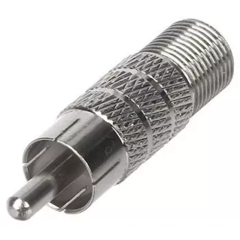 DELTA CINCH-W/F-G F-tüüpi emane RCA isasele adapter