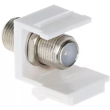 DELTA FX-F1 Fiiberoptiline keystone-moodul, SC Simplex/LC Duplex adapter, valge