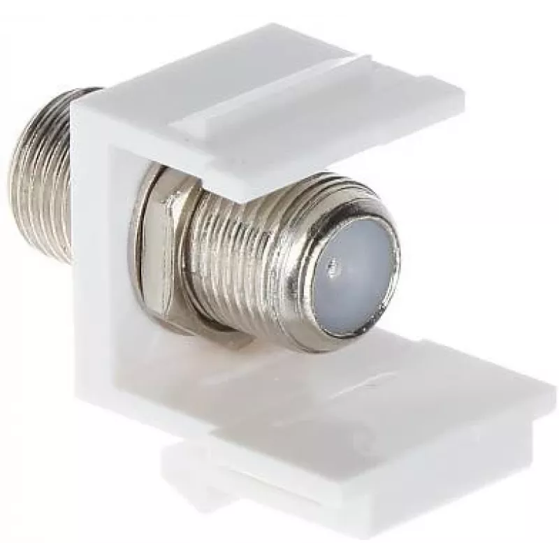 DELTA FX-F1 Fiiberoptiline keystone-moodul, SC Simplex/LC Duplex adapter, valge