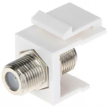 DELTA FX-F1 Fiiberoptiline keystone-moodul, SC Simplex/LC Duplex adapter, valge