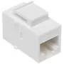 DELTA FX-RJ45-G/RJ45-G/6 varjestatud Cat6 keystone-pistik, tööriistavaba, kullatud kontaktid