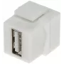 DELTA FX-USB/C USB-C emane USB-C emane Keystone Jack Adapter, USB 3.1 Gen 2 10Gbps, 100W PD, DisplayPort Alt Mode, must