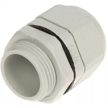 DELTA isoleeritud kaabliläbiviik G3/4 IP68 13-18 mm hall PA6