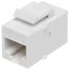 DELTA Keystone moodul FX-RJ45-G/RJ45-G Cat.6 UTP RJ45 emane RJ45 emasele ühendusmuhv, hall