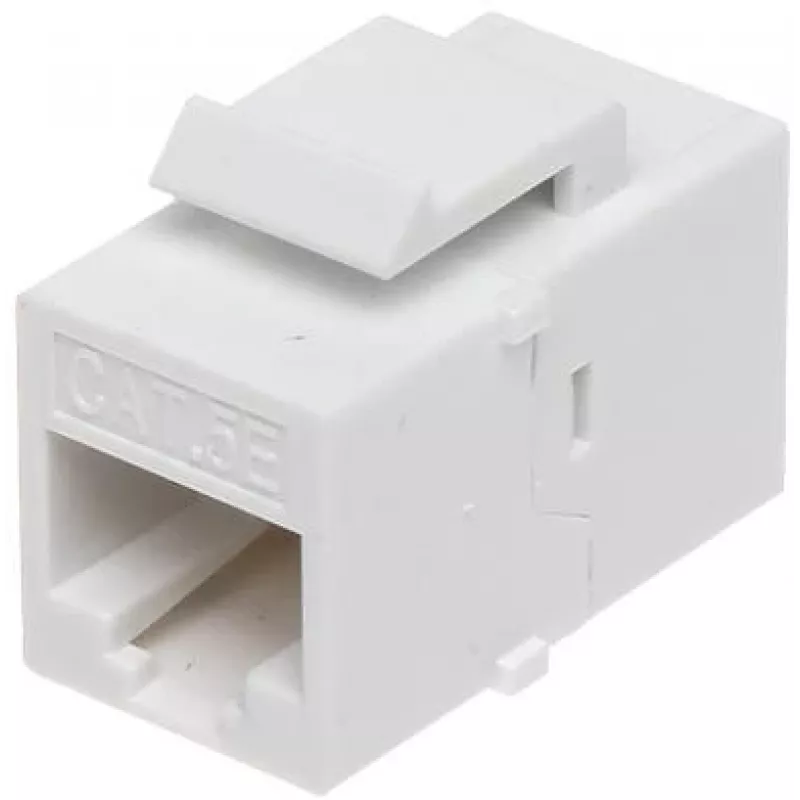 DELTA Keystone moodul FX-RJ45-G/RJ45-G Cat.6 UTP RJ45 emane RJ45 emasele ühendusmuhv, hall