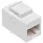 DELTA Keystone moodul FX-RJ45-G/RJ45-G Cat.6 UTP RJ45 emane RJ45 emasele ühendusmuhv, hall
