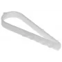 DELTA Masonry Ümmargune kaabliklamber 6-10 mm 50 tk Valge