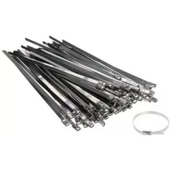 DELTA MONTAGE SSCT-150X4.6 Roostevabast terasest kaabliside 150 x 4.6 mm, 100 tk